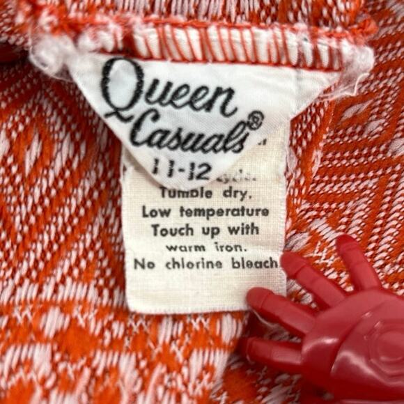 60s polyester shorts Queen Casuals 1960s vintage - Picture 3 of 4